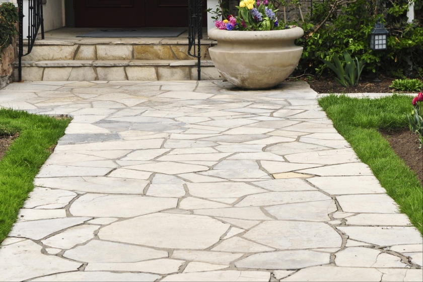 How to Install a Flagstone Walkway