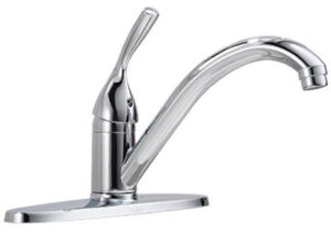 Classic Series Single Lever Kitchen Faucet, Chrome