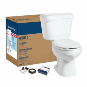 Alto Pro-Fit 2 Toilet Kit, White