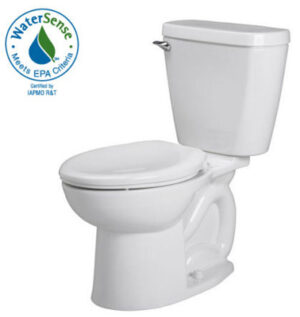 Cadet 3 Toilet To Go Bowl & Tank,  Low-Flow, Round Front, White