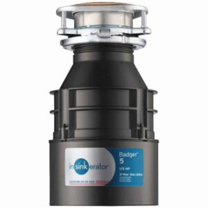 Badger 5 Garbage Disposal,  Continuous-Feed, 1/2-HP