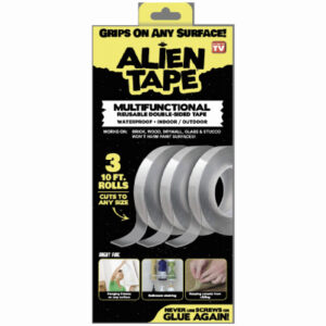 Alien Double Sided Tape, Weatherproof, Resuable