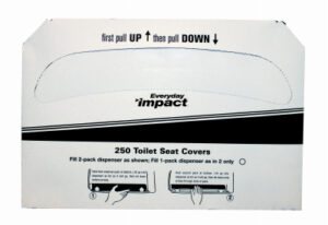 Toilet Seat Covers, Biodegradable, 250 Per Pack, 20-Pk., 5000 Ct. Total