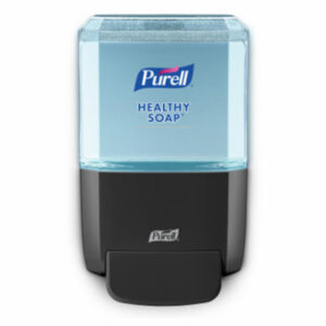 ES4 Push-Style Hand Sanitizer Dispenser, Wall Mount, Graphite