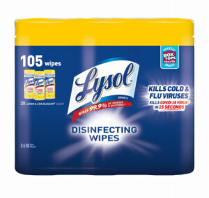 Disinfecting Wipes, Citrus Scent, 35-Ct. Each, 3-Pk.