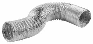 Clothes Dryer Transition Foil Flex Duct, UL 2158A , 4 In. x 20 Ft.