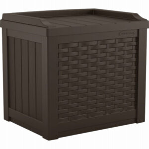 Resin Deck Box / Seat, Java, 22 Gallons