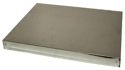 Beehive Top, Flat, Steel With Wood Frame