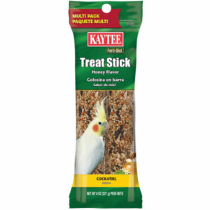 Forti-Diet Cockatiel Treat Stick, Honey Flavor, 8 oz. Multi Pack
