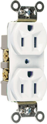 Pass & Seymour 15A Heavy-Duty Duplex Outlet