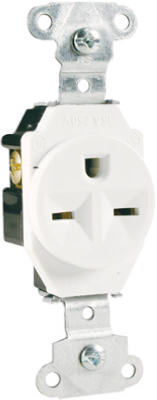 Pass & Seymour 15A Heavy-Duty Single Outlet