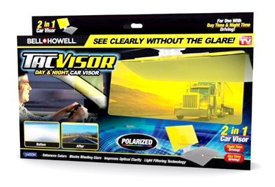 Bell+Howell Tac Visor Day & Night Car Visor